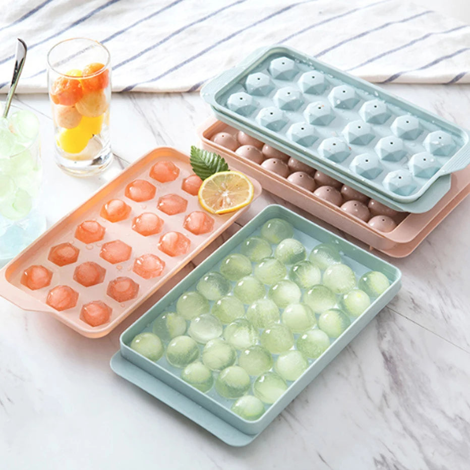 3D Mini Spheres Ice Cube Tray