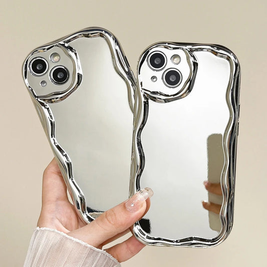 Whimsical Mirror Chrome Phone Case