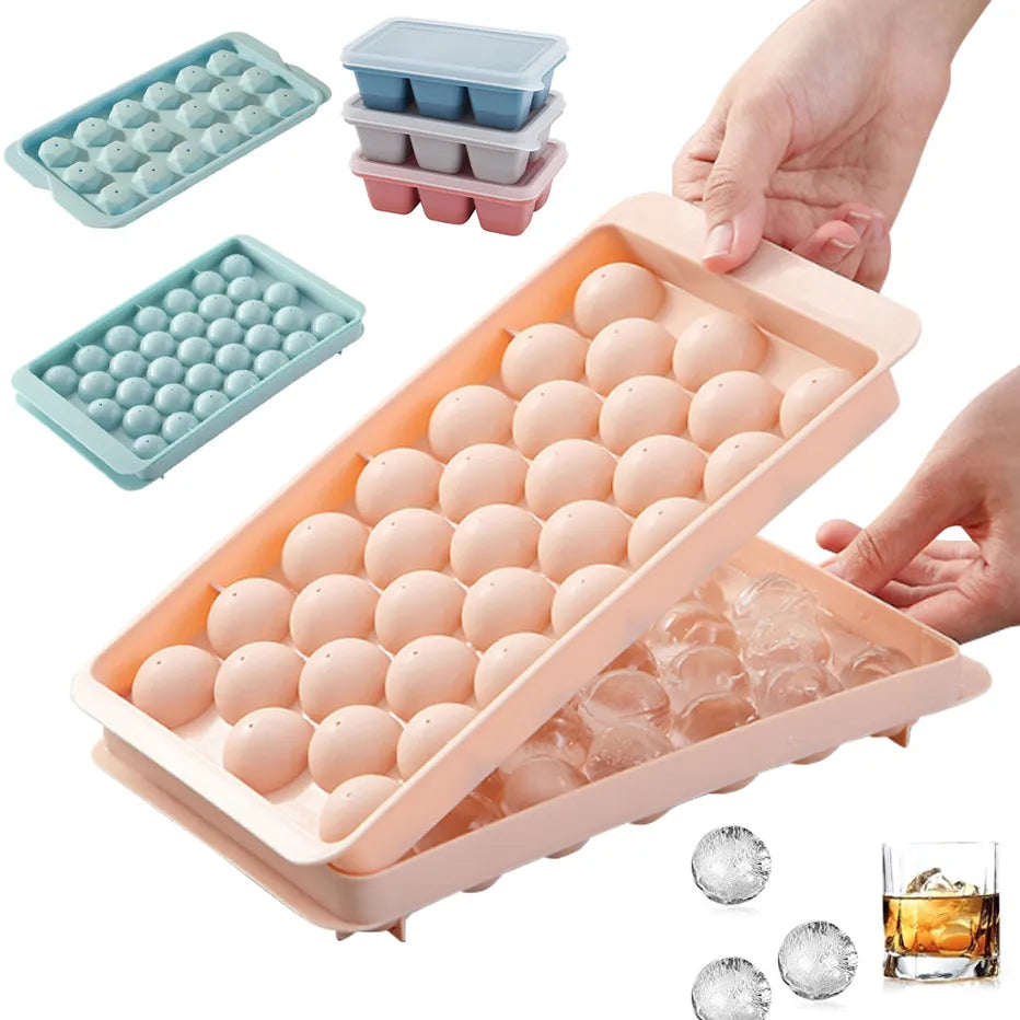 3D Mini Spheres Ice Cube Tray